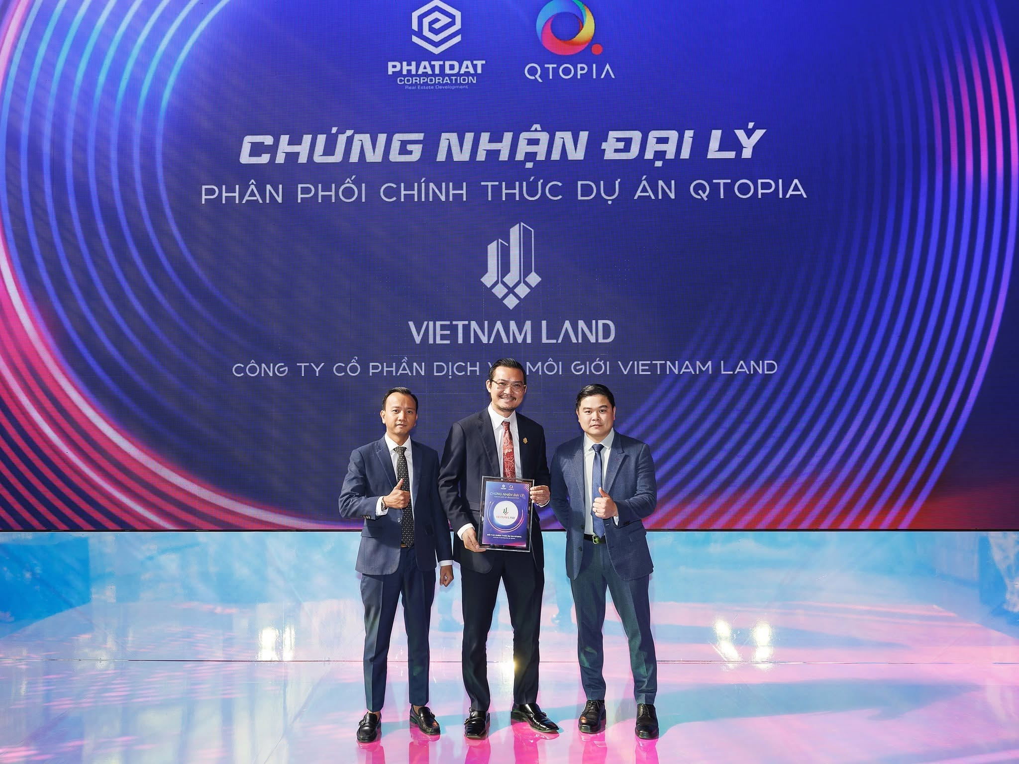 Vietnam Land đồng hành cùng Phát Đạt phân phối dự án Qtopia