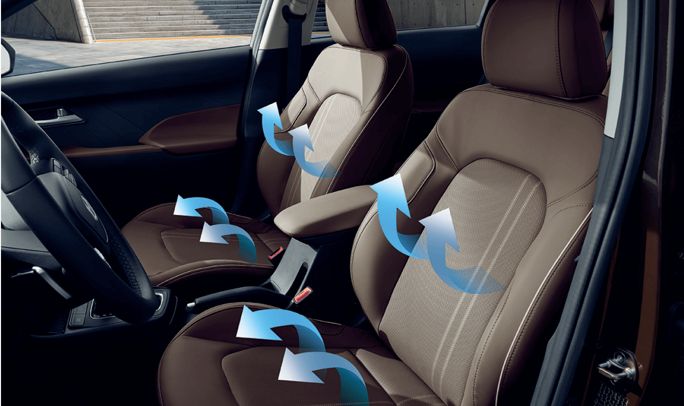 Một phần nội thất mẫu Hyundai Accent mới.