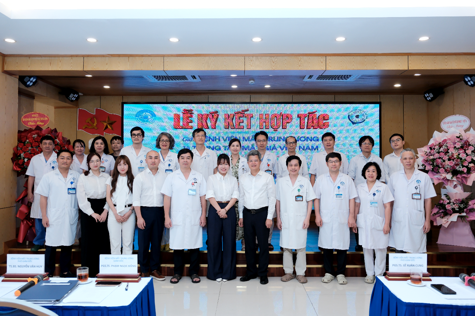 Sự kiện hợp tác giữa Trung tâm Mắt giả Việt Nam và Bệnh viện Mắt Trung ương