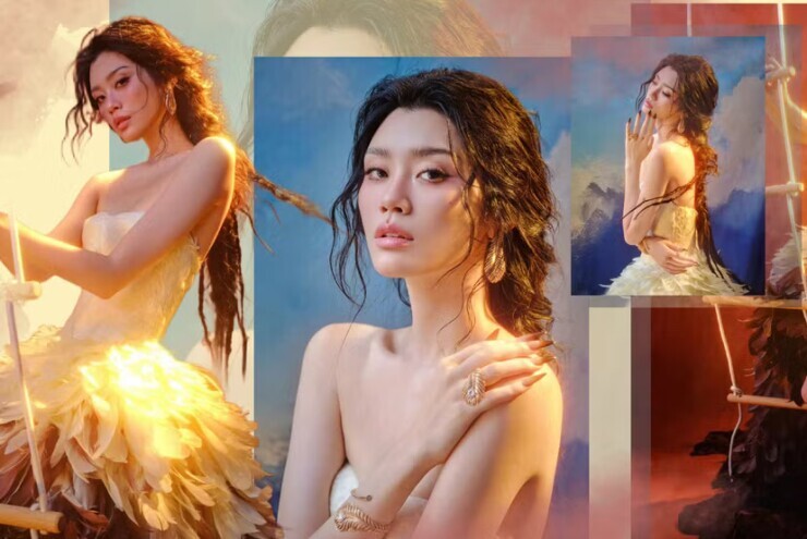 Hề Mộng Dao chứng minh đẳng cấp "bá sàn" từ Victoria's Secret đến Thịnh điển VOGUE