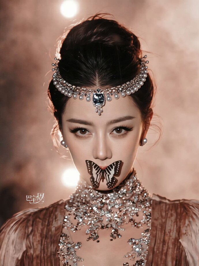 Địch Lệ Nhiệt Ba lên top 1 Weibo với màn thả cánh bướm trên môi - 3