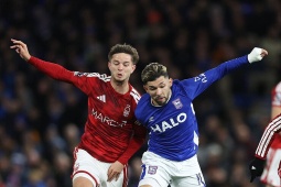 Video bóng đá Ipswich Town - Nottingham Forest: Thế trận hấp dẫn (Ngoại hạng Anh)