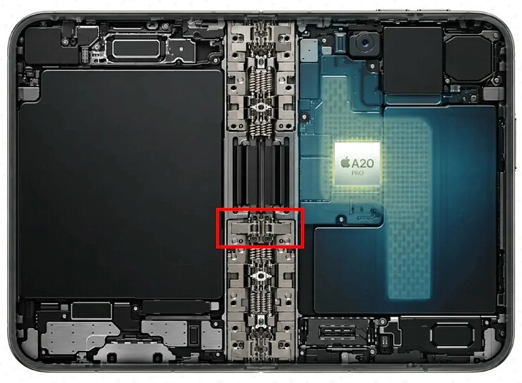 Vị trí bản lề trên những chiếc iPhone gập dường như đang có vấn đề.