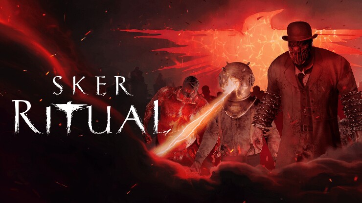 Poster game kinh dị Sker Ritual.