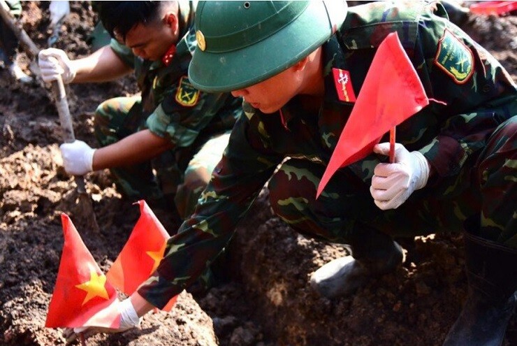 Đã tìm thấy 832 hài cốt liệt sĩ tại Công viên Lê Thị Riêng