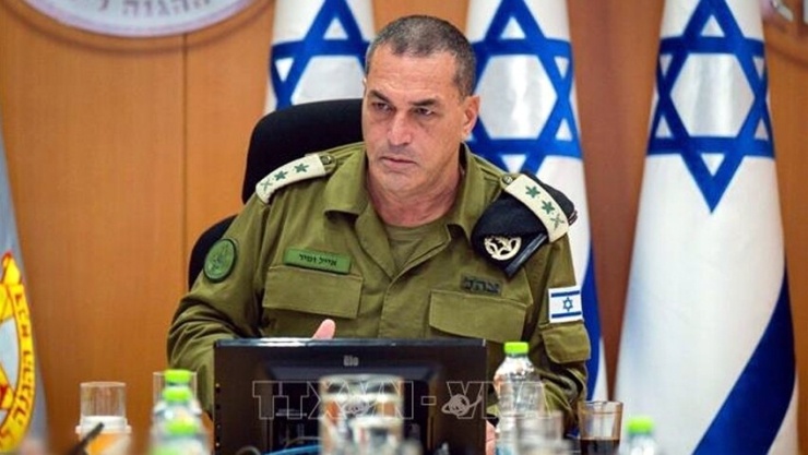 Tướng Eyal Zamir - Tham mưu trưởng Lực lượng Phòng vệ Israel (IDF). Ảnh: THX/TTXVN