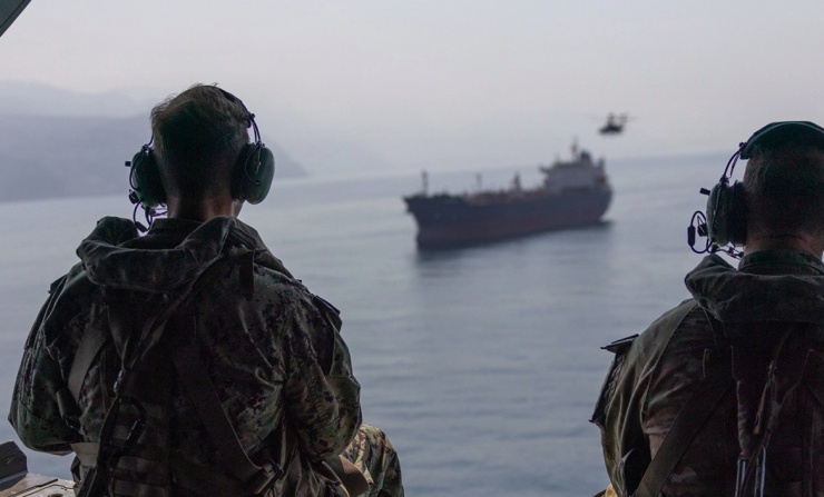 Eo biển Hormuz. Ảnh: CENTCOM