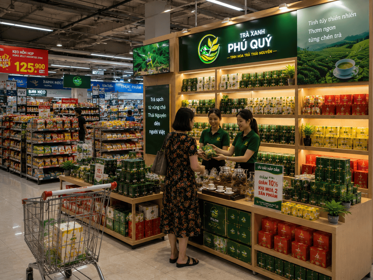 Cửa hàng Trà Xanh Phú Quý