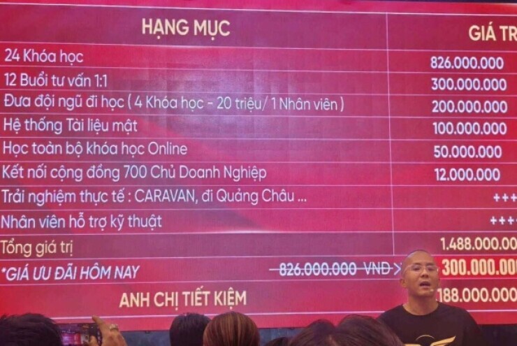 Bán  ' khóa học làm giàu '  1,5 tỷ đồng:  ' Master Anh Đức '  là ai, đang kinh doanh gì?