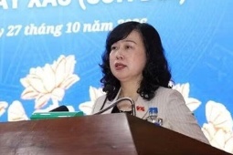 Bộ trưởng Đào Hồng Lan rơi nước mắt tại buổi họp báo về hiến mô, tạng