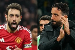 Fernandes chán ngấy MU, tính tái hợp Amorim