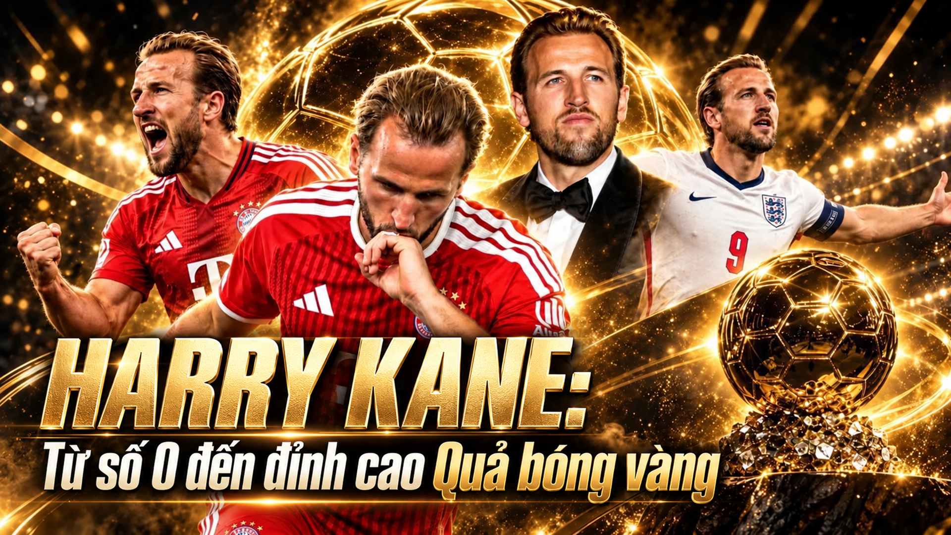 Harry Kane: Từ con số 0 đến đỉnh cao Quả bóng vàng - 1