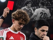 Max Dowman nhận 2 thẻ đỏ trong 25 ngày, Arteta đang vội vàng với thần đồng Arsenal