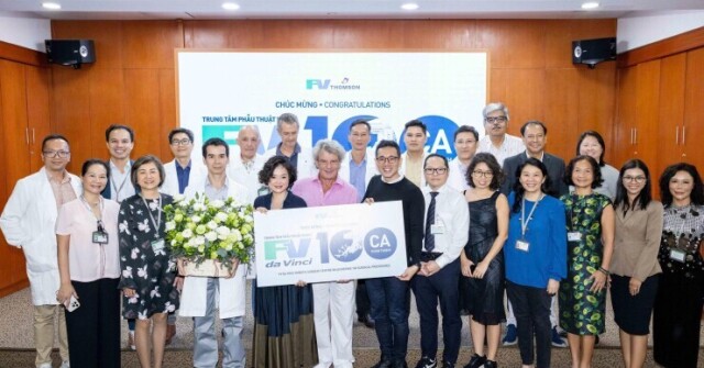 FV vượt mốc 100 ca phẫu thuật robot da Vinci Xi, thu hút bệnh nhân quốc tế đến Việt Nam điều trị