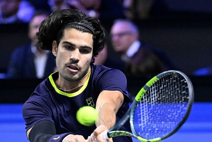 Video tennis Basilashvili - Alcaraz: Bản lĩnh "tiểu Nadal" (Vienna Open)
