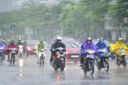 Miền Bắc đón mưa rào