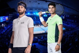 Trực tiếp tennis Basilashvili - Alcaraz: "Tiểu Nadal" chờ nối dài chuỗi thắng (Vienna Open)