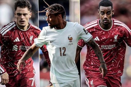Bộ 3 mới của Liverpool thăng hoa, gợi nhớ Salah - Firmino - Mane