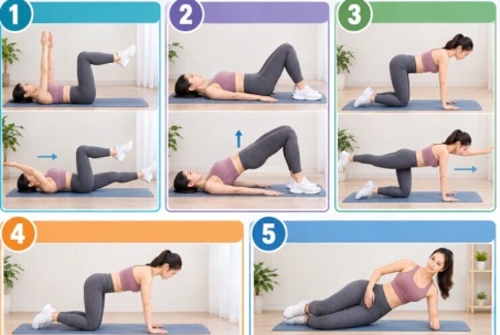 Bài tập cơ core 7 phút giúp tăng sức mạnh cho người mới bắt đầu