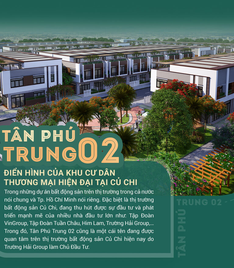 Tân Phú Trung 02 - điển hình của khu cư dân thương mại hiện đại tại Củ Chi - 2